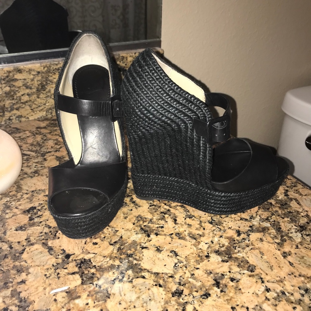 ** Christian Louboutin wedges**
